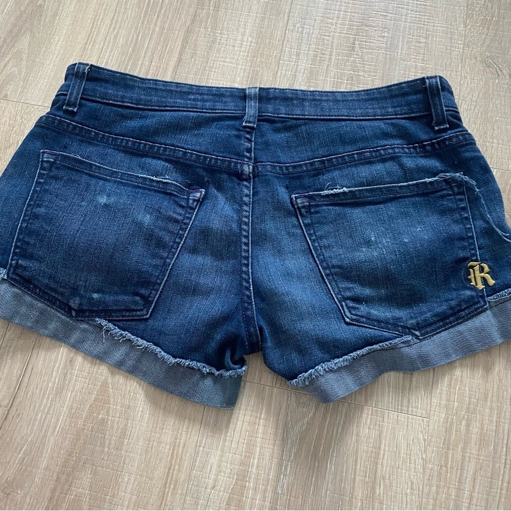 Rich & Skinny Denim Jean Shorts Sz 27 - Picture 9 of 10